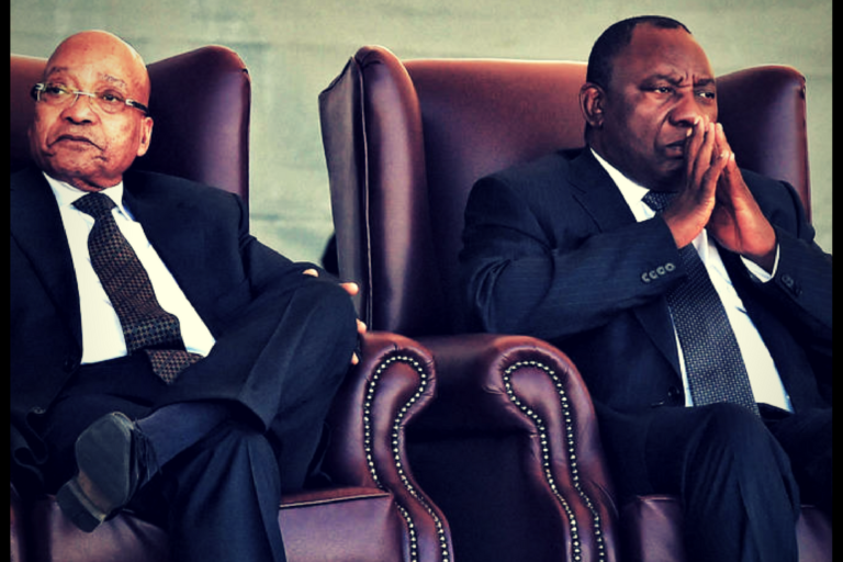 South Africa - Zuma and Ramaphosa