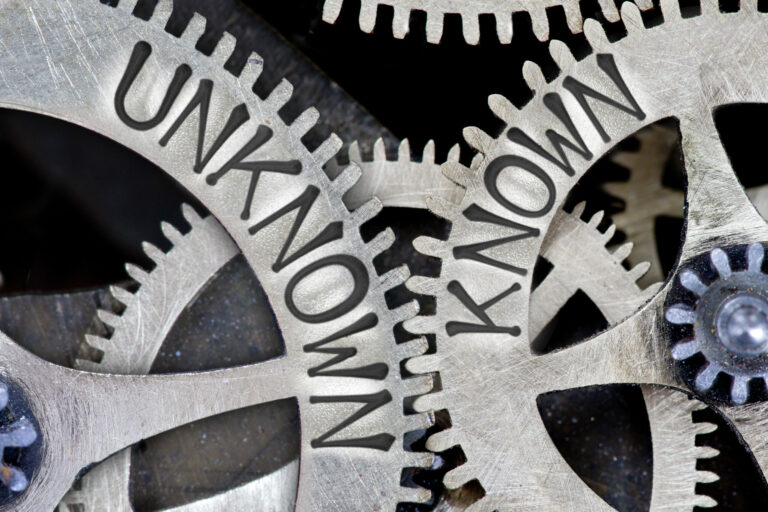 The known unknown The known unknown