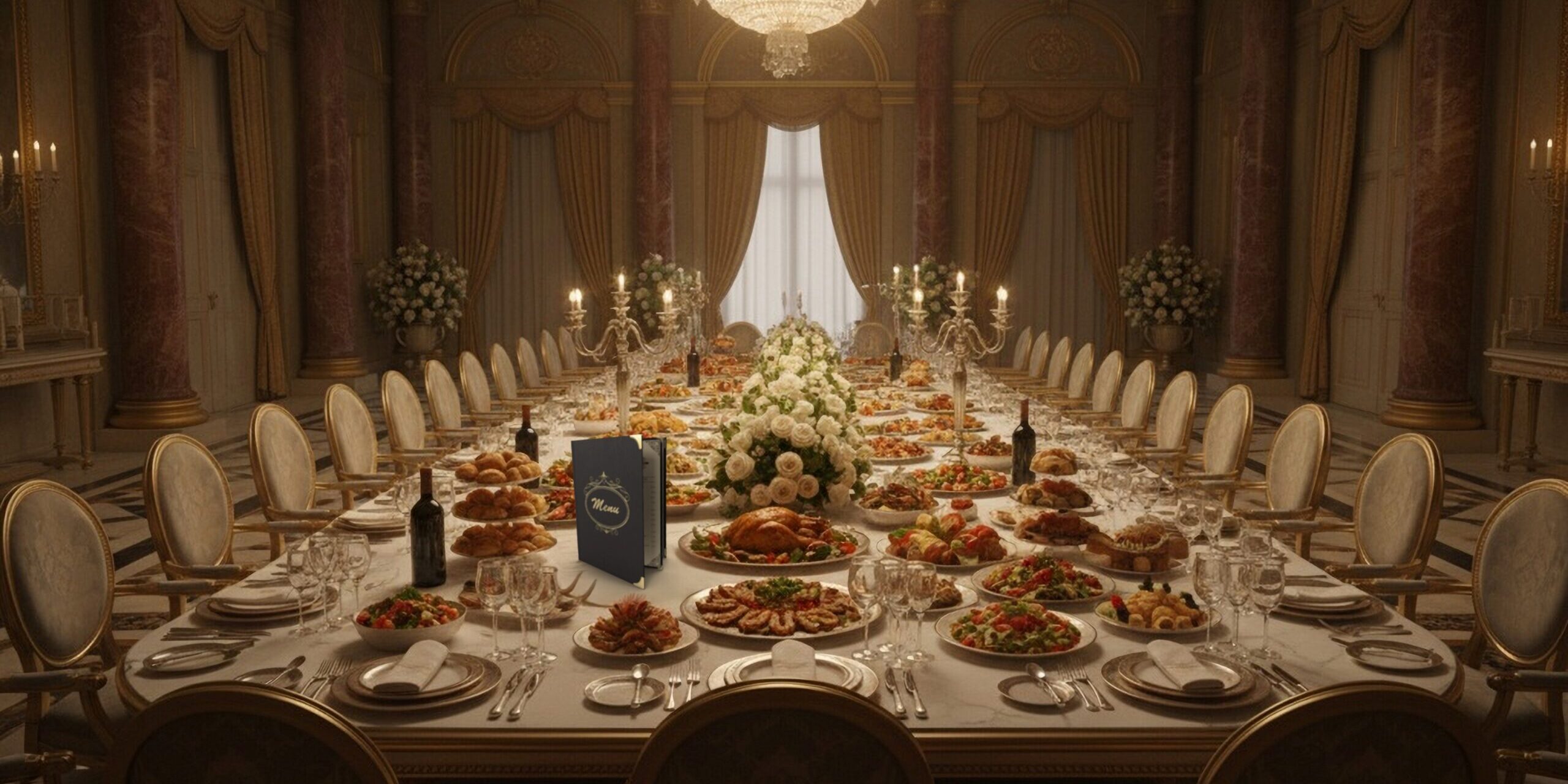 At the table or on the menu