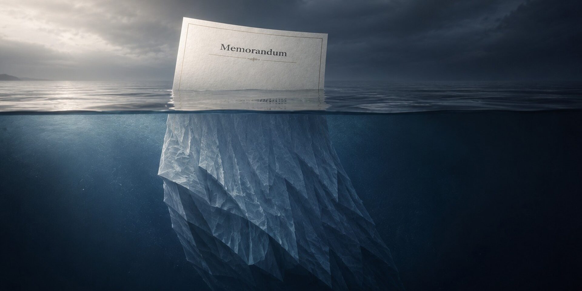 Memorandum of Uncertainty Memorandum of Uncertainty